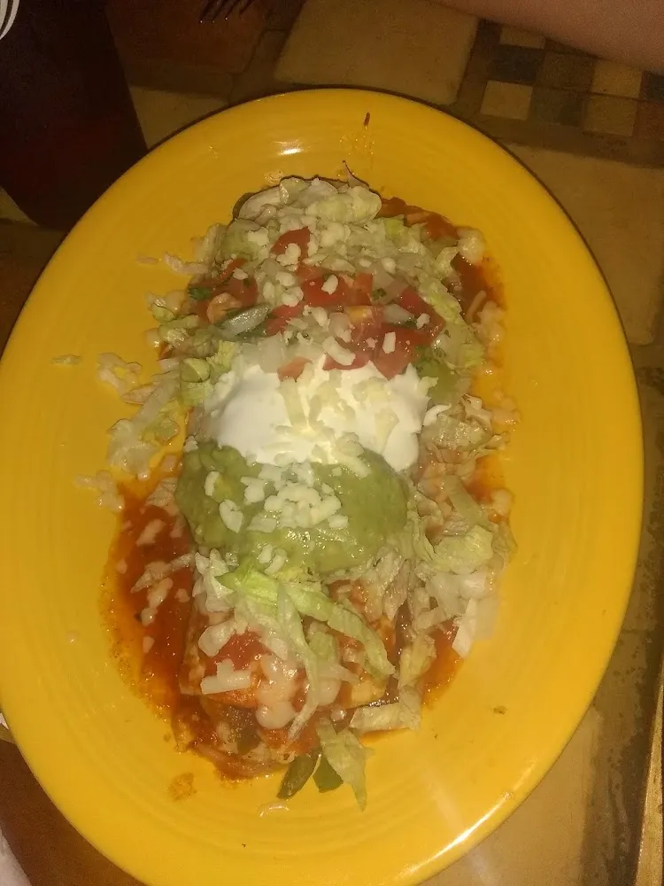 Beef Fajitas Burrito