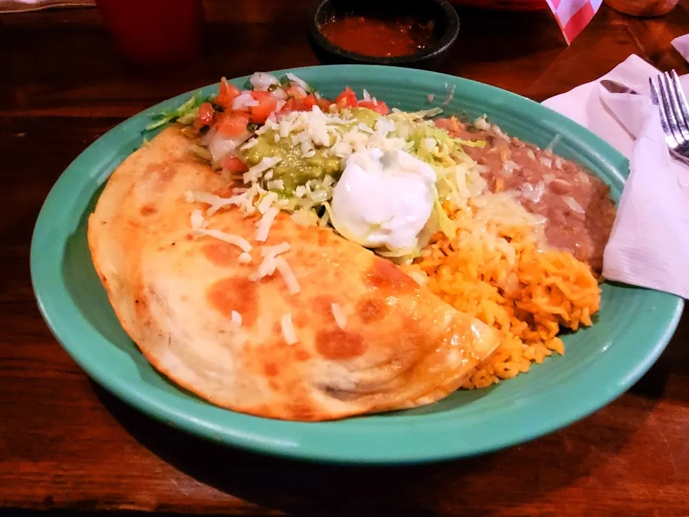 Shrimp Quesadilla Dinner